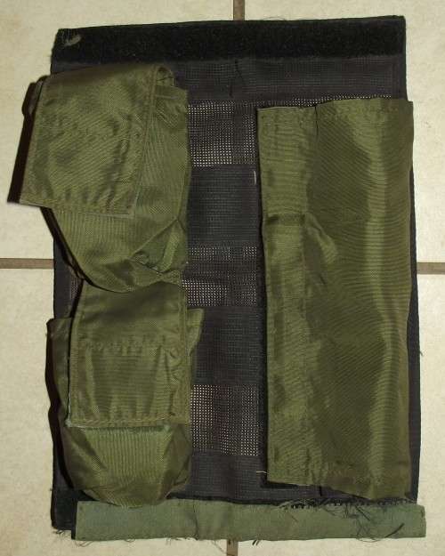 SADF Special Forces Niemoller Style Webbing Removable Ammo Panel With Velcro Backing