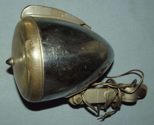 Vintage Lucas Made in England Bicycle Front Light Head Lamp