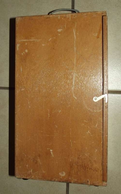 Old Wooden Microscope Case