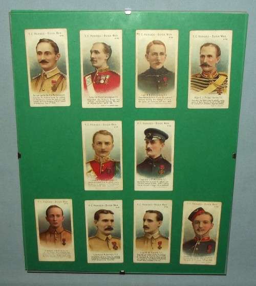 10 Old Boer War Victoria Cross Heroes Cigarette Cards