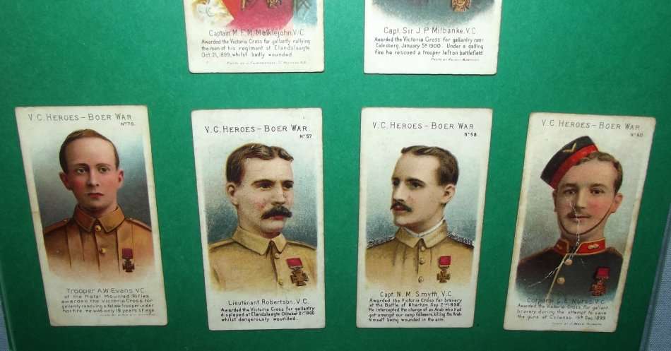 10 Old Boer War Victoria Cross Heroes Cigarette Cards