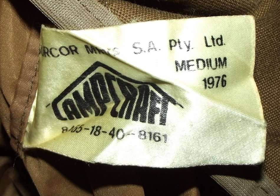 1976 SADF Army Border War Nutria Field Sleeping Bag