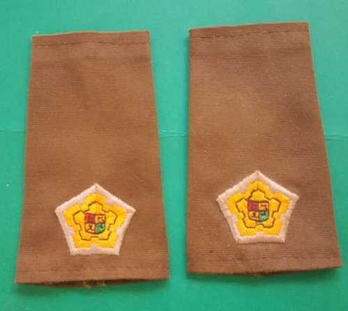 SADF Army Major Nutria Cloth Shoulder Ranks