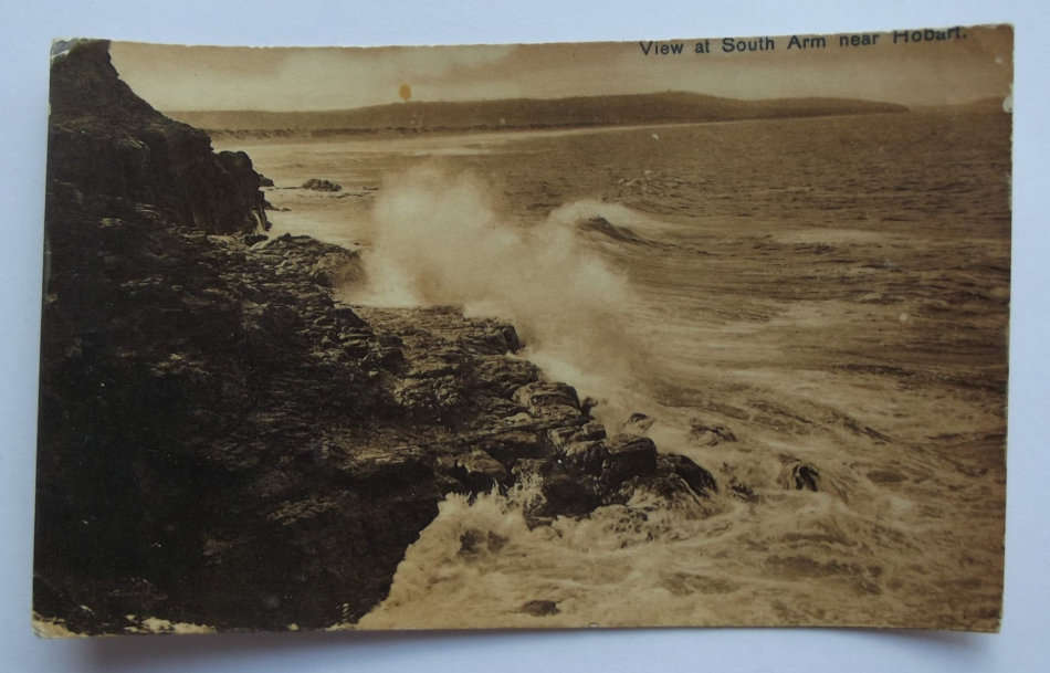 Early 1900's Used View at South Arm near Hobart, Australia Postcard