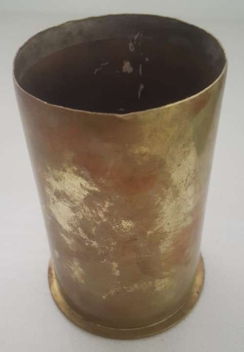Boer War 75mm Krupp Cannon Shell Casing Dated Aug 1899