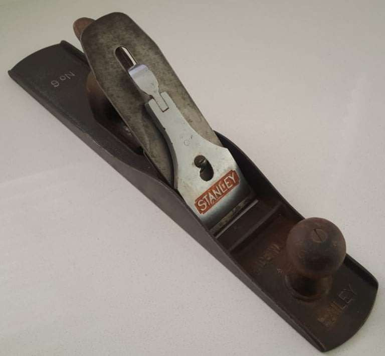 Vintage Stanley Bailey No. 6 Made in USA Woodworking Plane