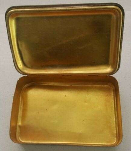 WW1 Christmas 1914 Princess Mary Brass Chocolate Gift Tin to Troops