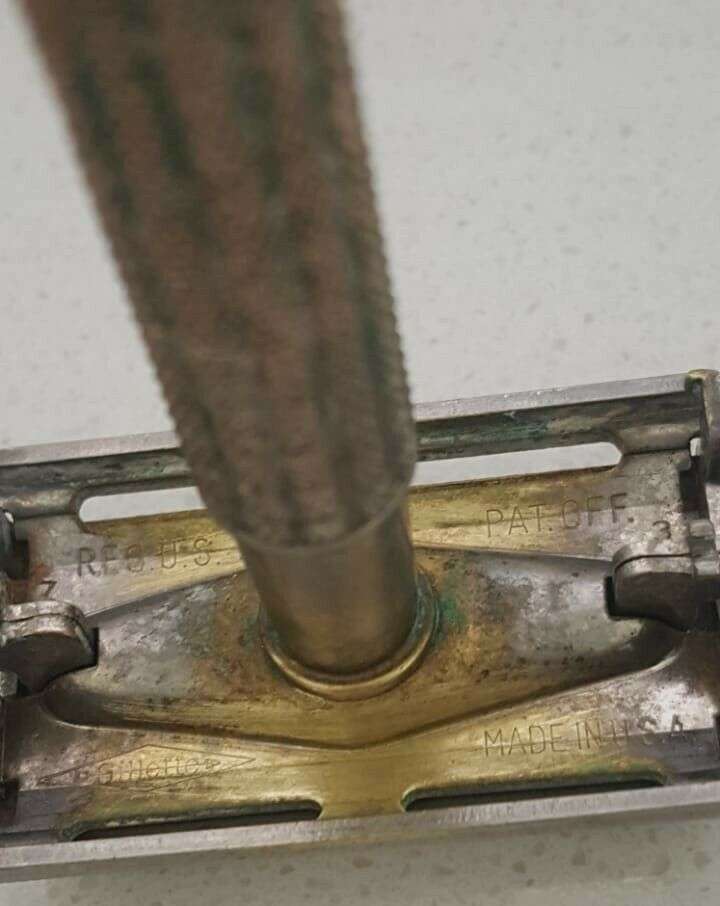 Vintage Gillette Made in USA Safety Razor