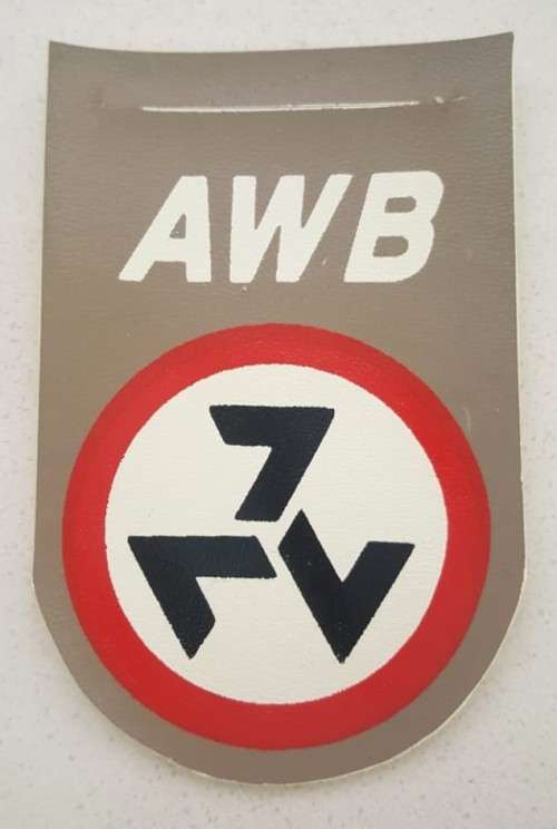 Original AWB Vinyl Type Shoulder Flash