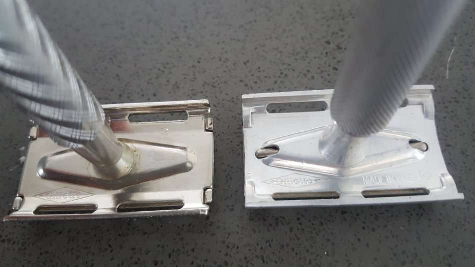 2 Old Unused Gillette Safety Razors - One Made in England