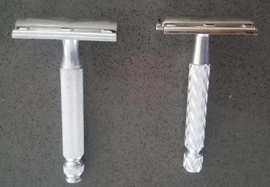 2 Old Unused Gillette Safety Razors - One Made in England