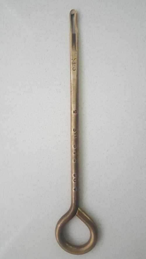 Original Boer War Era Webley Revolver Brass Cleaning Rod (SA Constabulary)