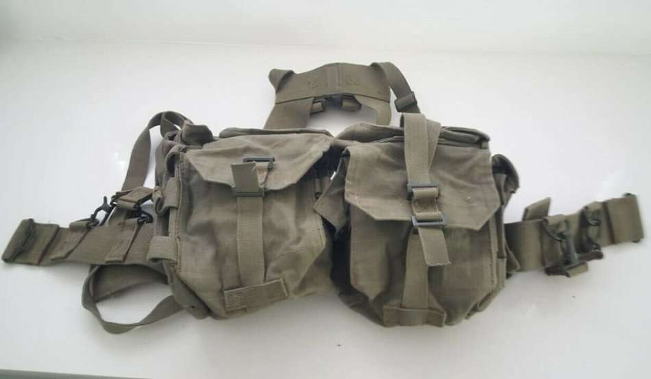 SADF Border War Webbing Kidney Pouches and Harness