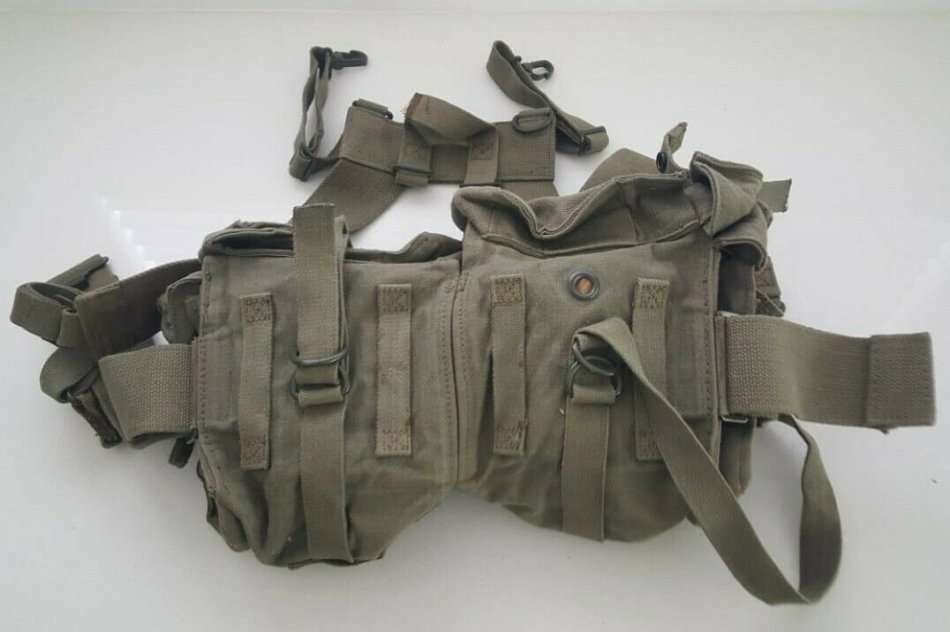 SADF Border War Webbing Kidney Pouches and Harness