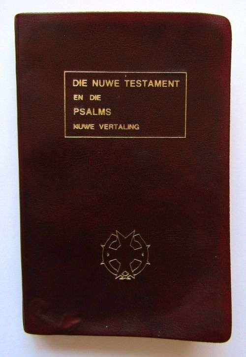 1989 SADF Army Chaplain Service Afrikaans Pocket Bible