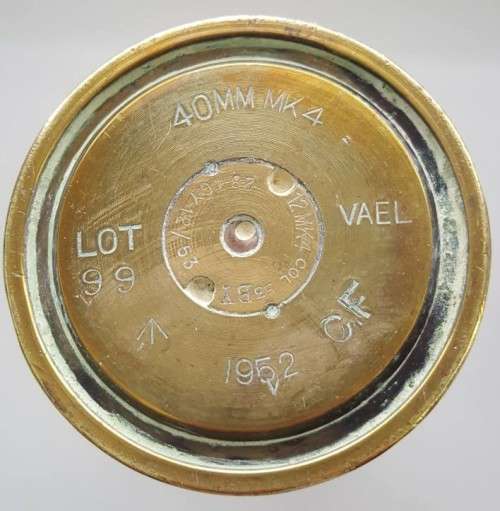 1952 40mm MK 4 Brass Shell Casing