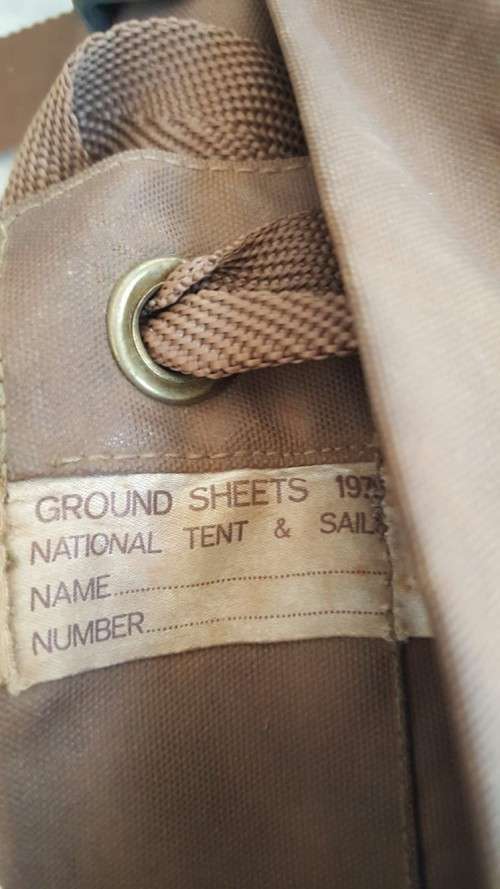 1975 SADF Nutria Ground Sheet