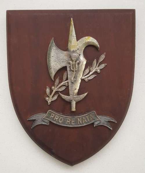 SAAF 17 SQUADRON WALL PLAQUE - 16CM X 20CM