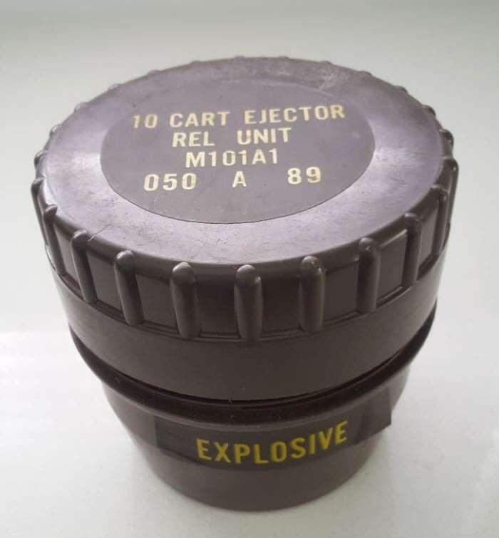 VINTAGE SAAF EJECTOR CARTRIDGE CANNISTER