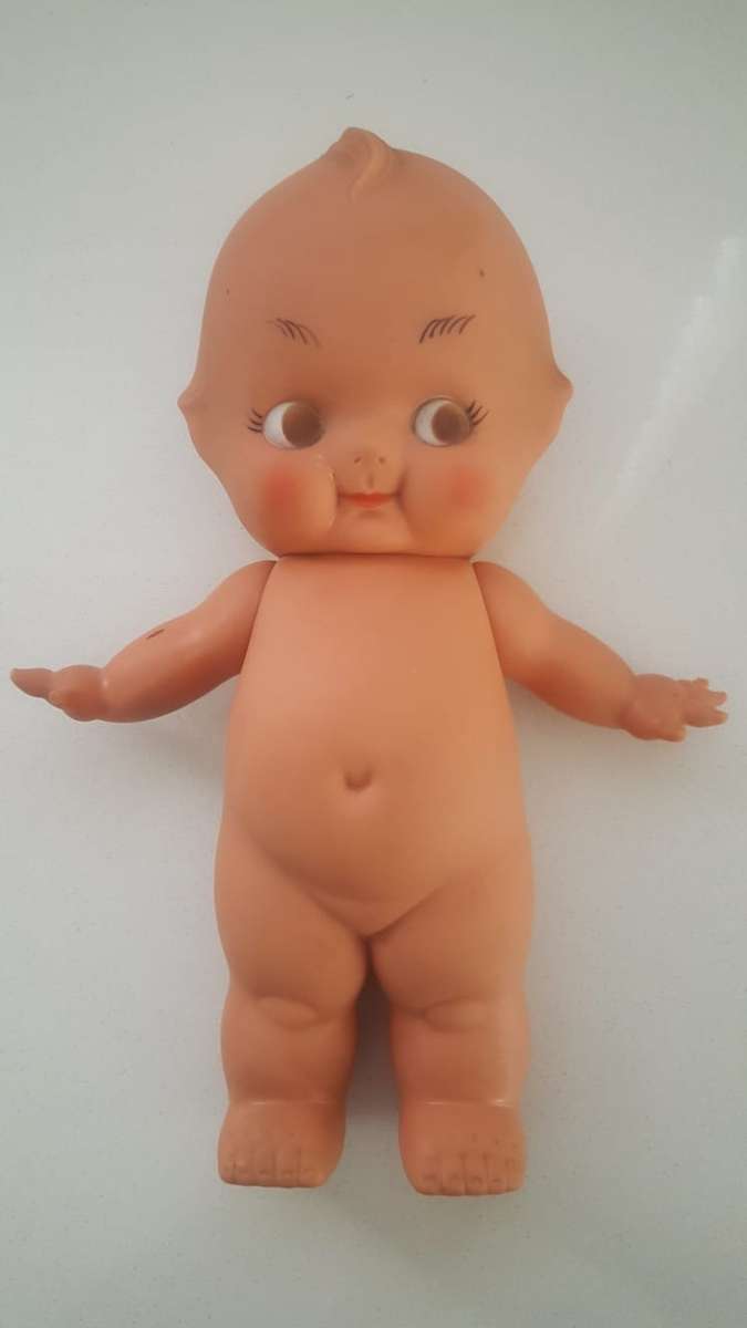 VINTAGE KEWPIE DOLL - RUBBER 31.5CM