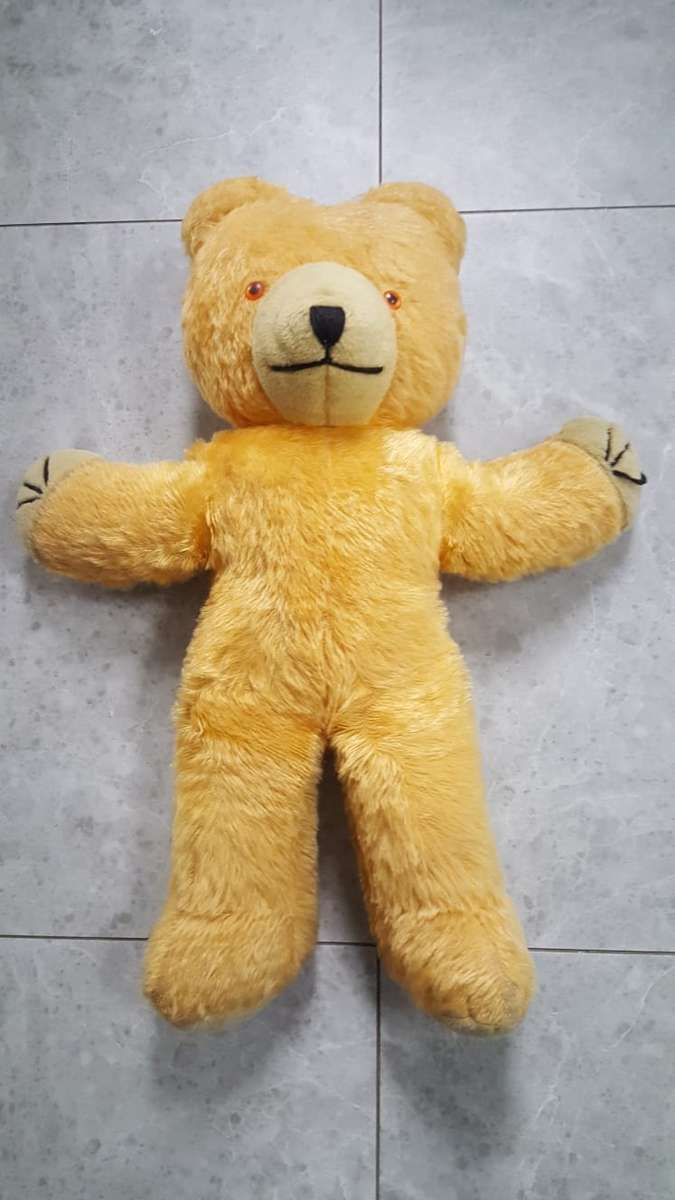 VINTAGE LARGE TEDDIE BEAR - 62CM