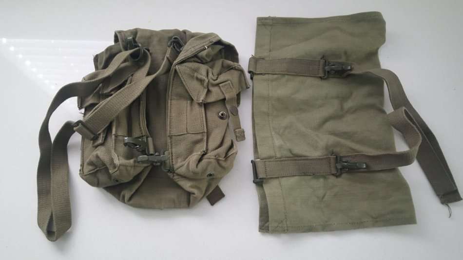 SADF BORDER WAR SMALL PATROL BAG & GROUND SHEET COVER