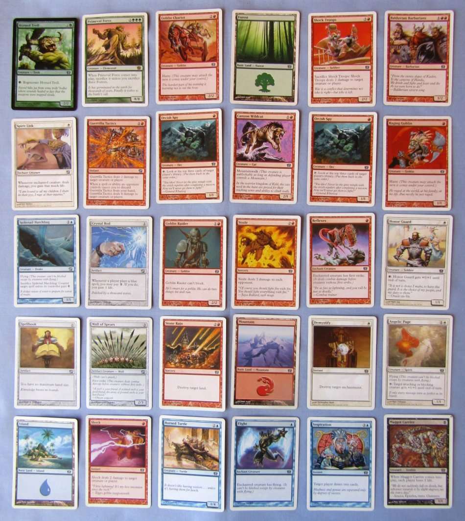 30 Magic The Gathering MTG 8th Edition 2003 Trading Cards