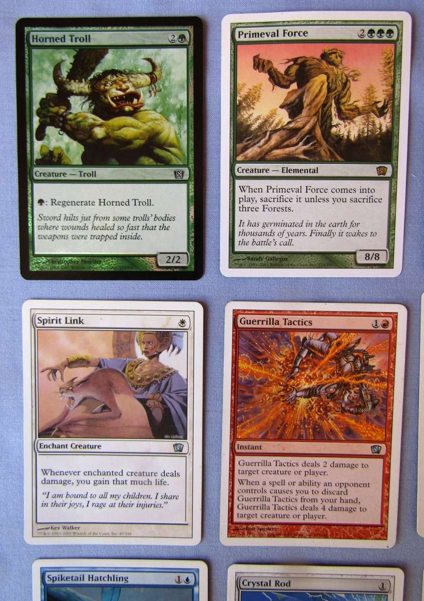 30 Magic The Gathering MTG 8th Edition 2003 Trading Cards