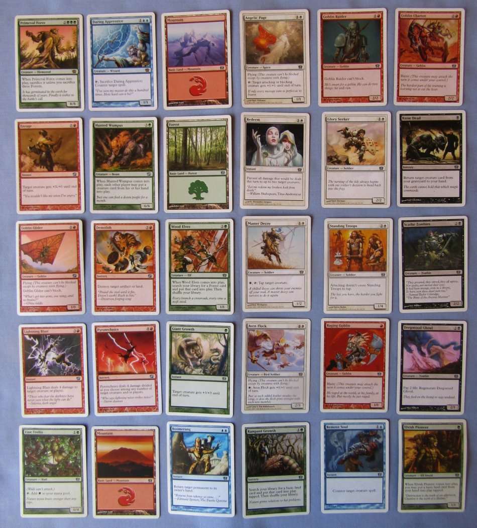 30 Magic The Gathering MTG 8th Edition 2003 Trading Cards