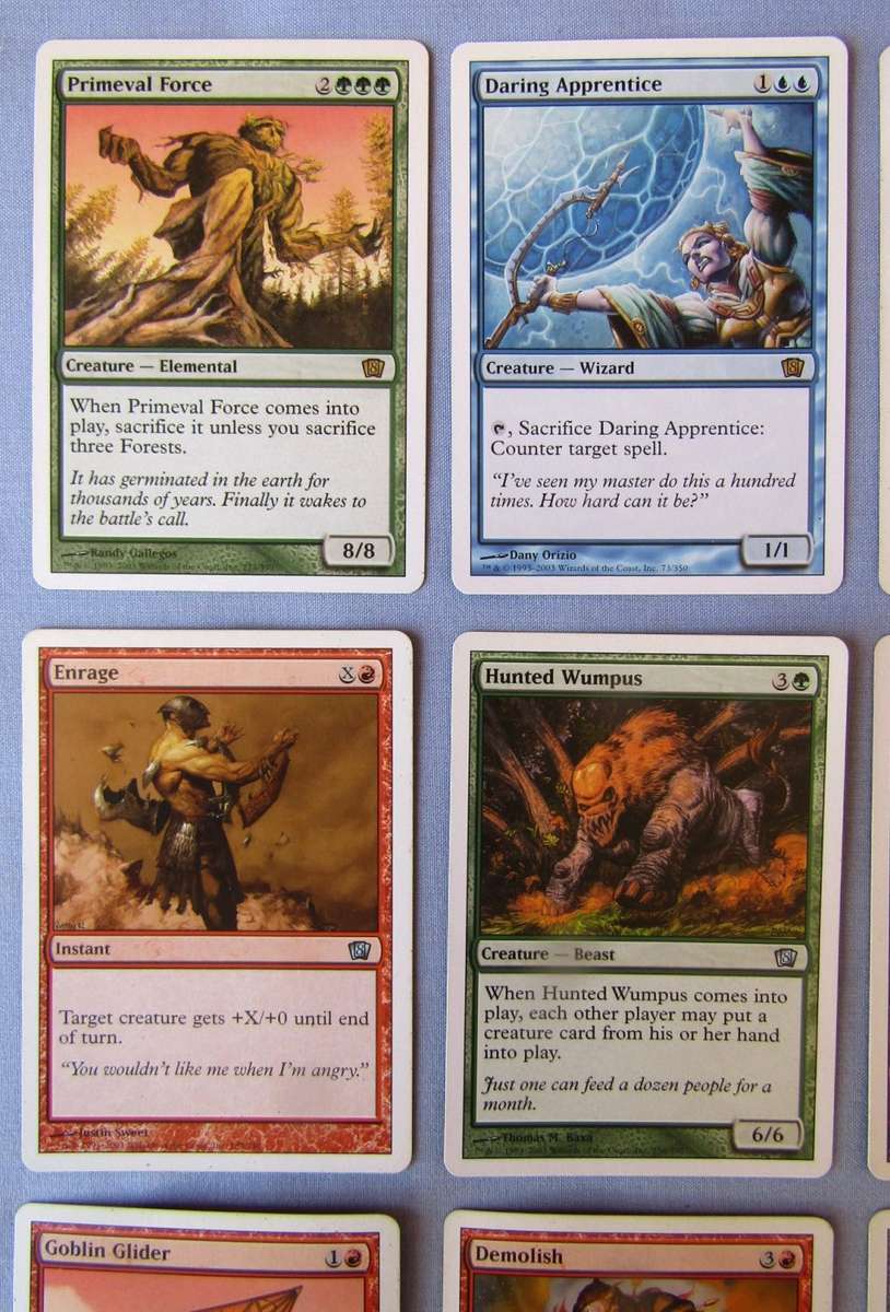 30 Magic The Gathering MTG 8th Edition 2003 Trading Cards