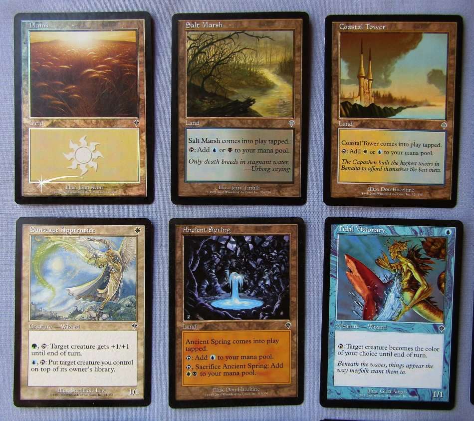 25 Magic The Gathering MTG Invasion 2000 Trading Cards