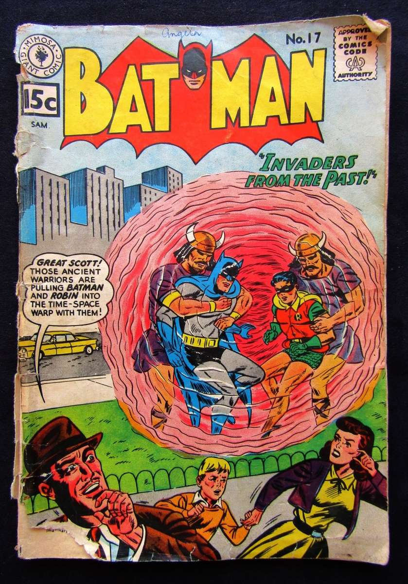 1962 Batman #17 - Mimosa Comic Book