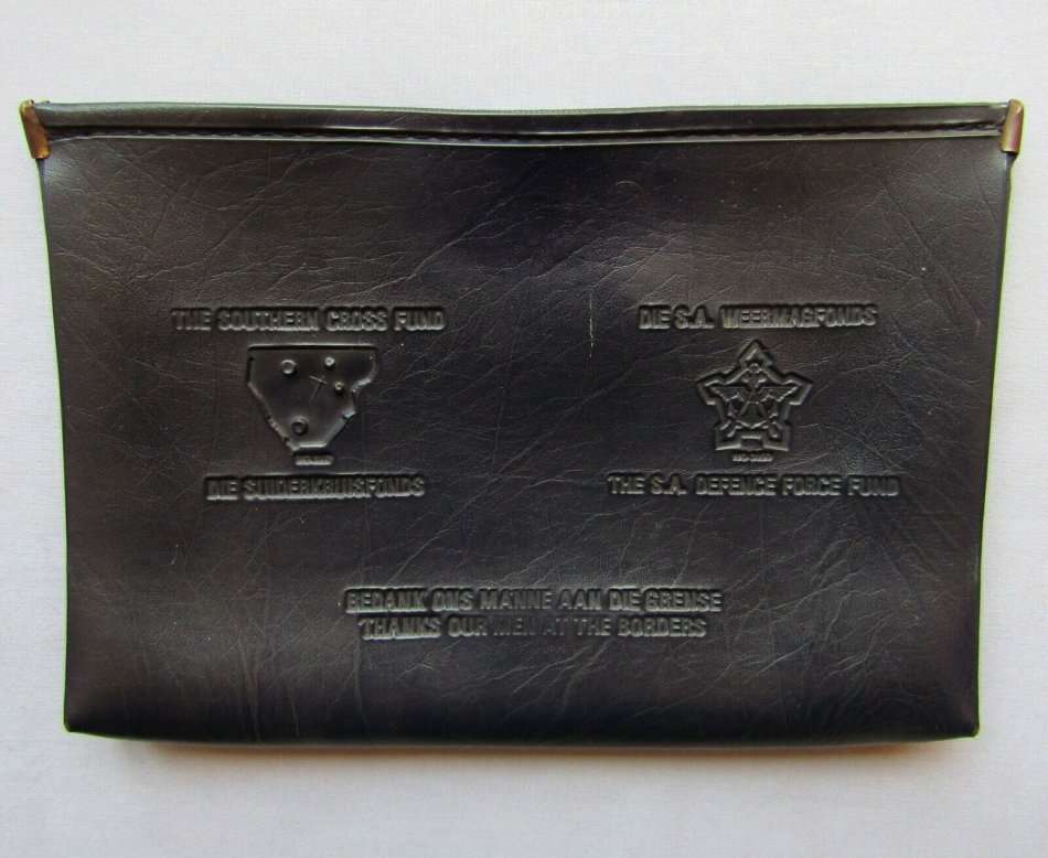 SADF Border War Southern Cross Fund Black Satchel Case