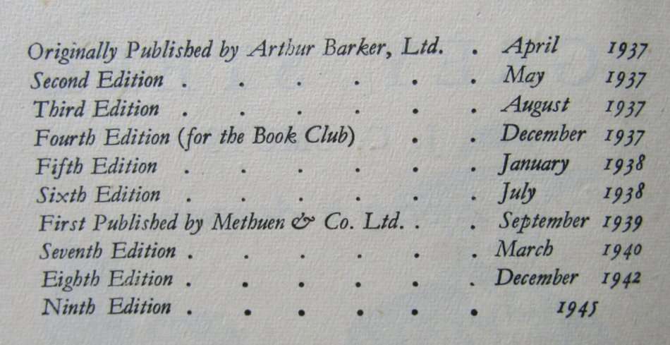 1945 Grey Steel - J.C. Smuts - A Study in Arrogance