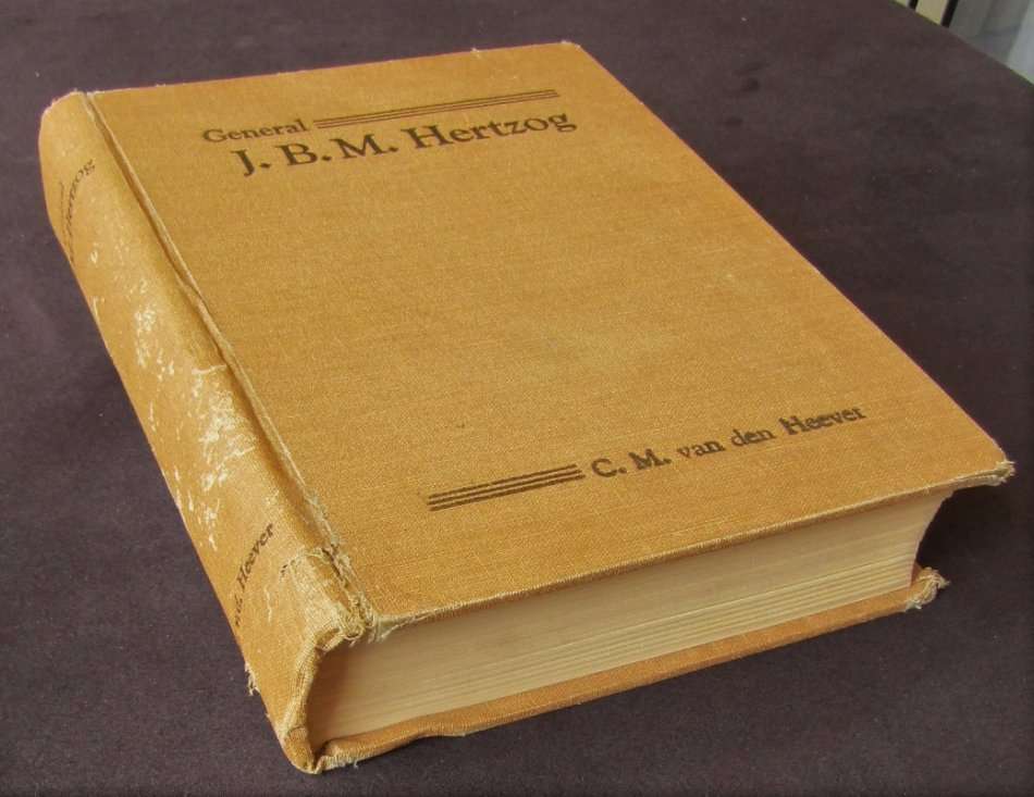 1946 General J.B.M. Hertzog Book