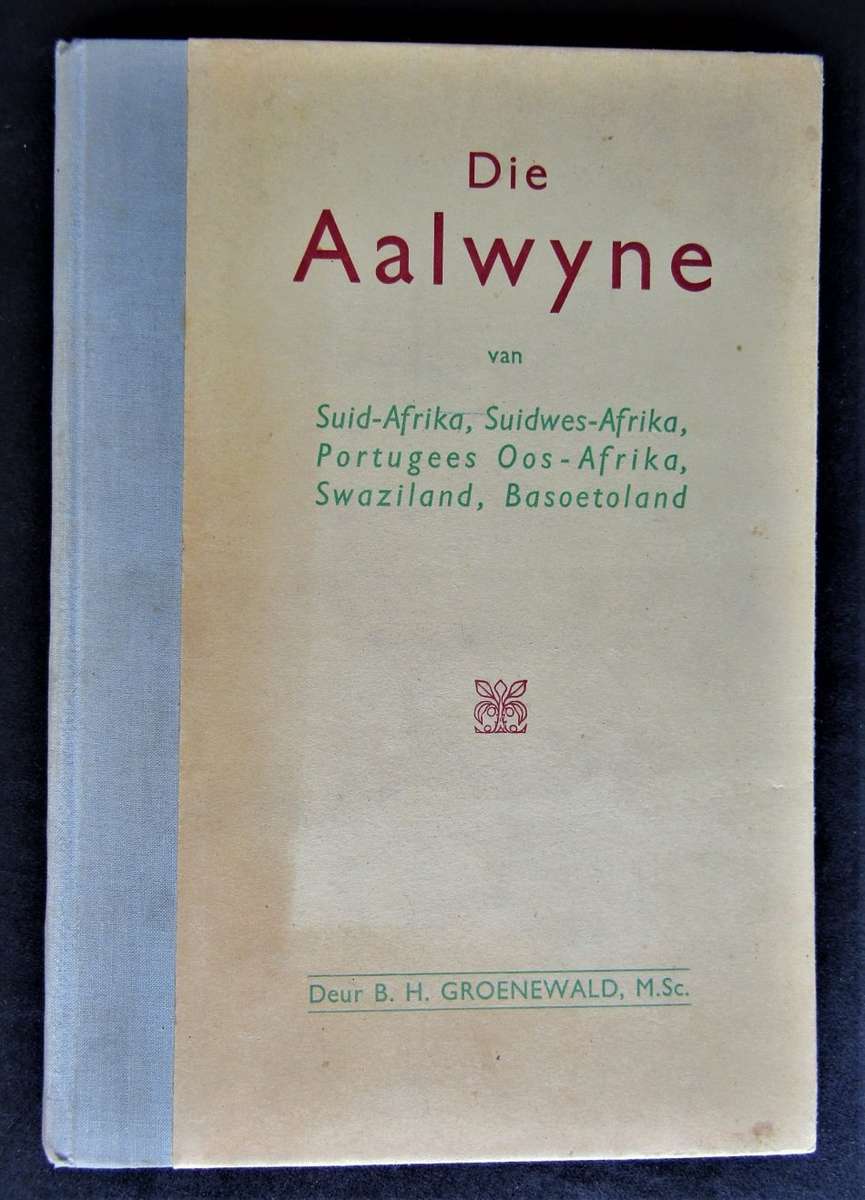 Die Aalwyne van Suid-Afrika (1941)