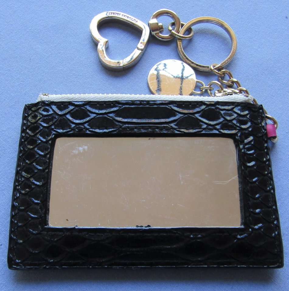Victoria's Secret Keychain Mirror Wallet