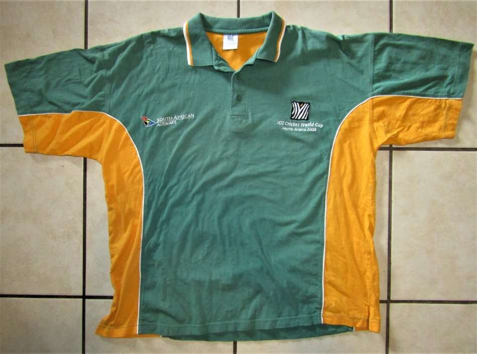 2003 Cricket World Cup South African Jersey