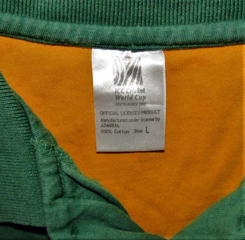 2003 Cricket World Cup South African Jersey