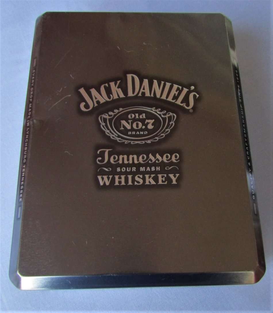 Old Jack Daniels Whiskey Tin