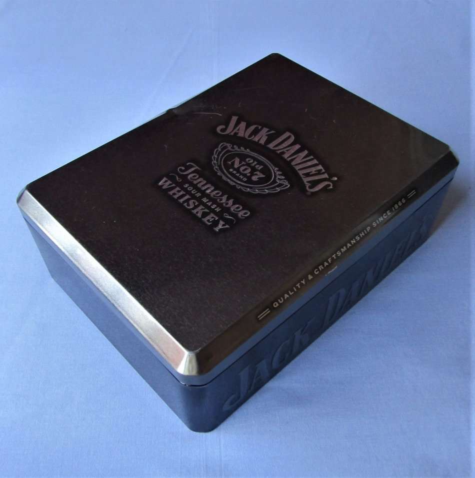 Old Jack Daniels Whiskey Tin