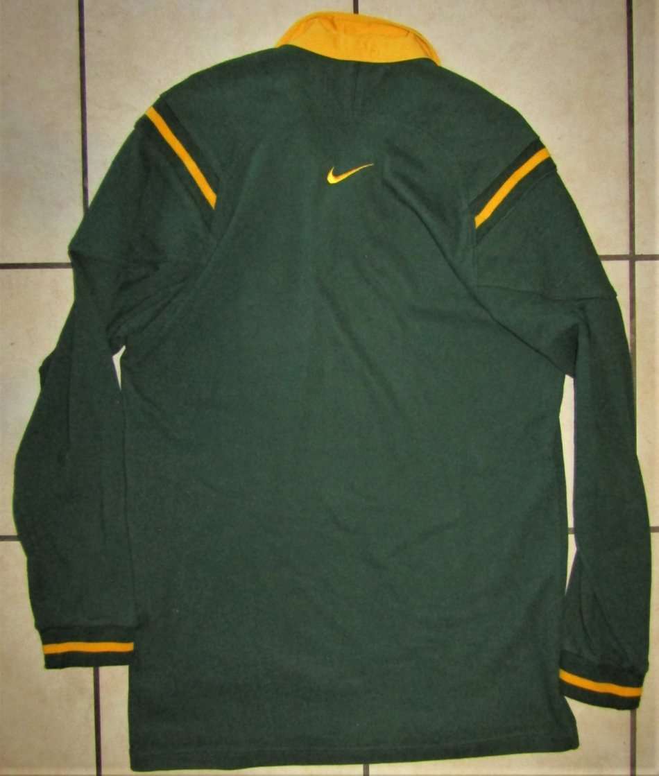 1999 World Cup Nike Springbok Rugby Jersey