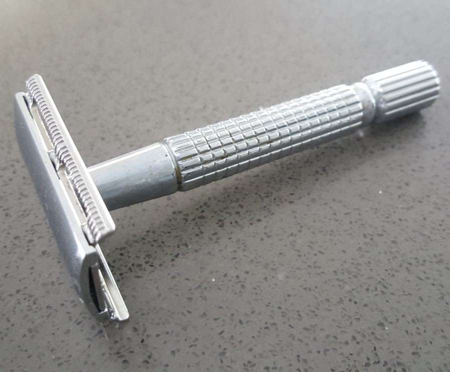 Vintage Metal Safety Razor