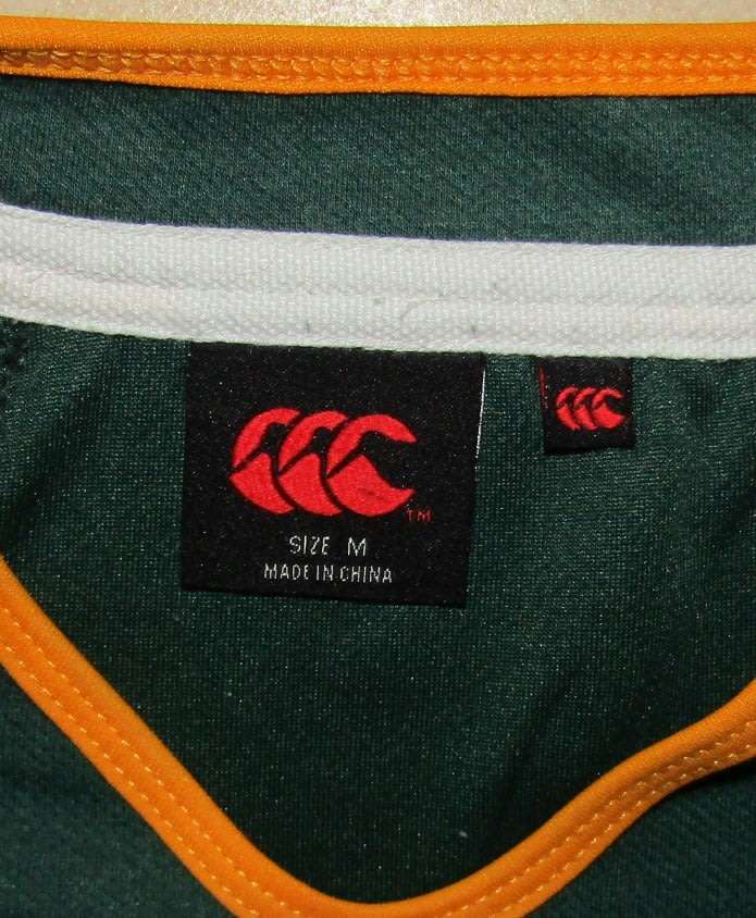 2011 World Cup Canterbury Springbok Rugby Jersey