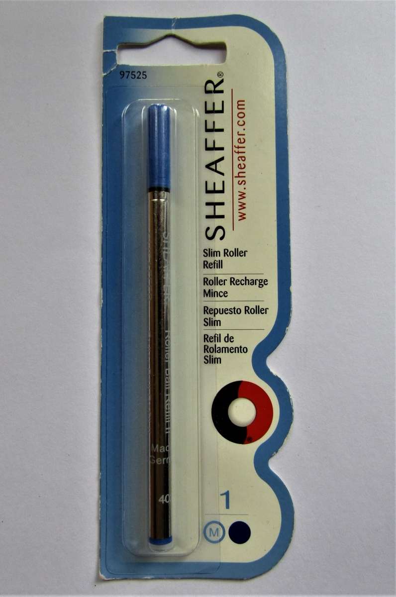 Sheaffer Blue Slim Roller Pen Refill