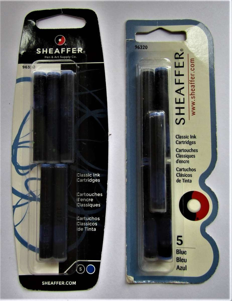 Sheaffer Blue Classic Ink Pen Cartridges