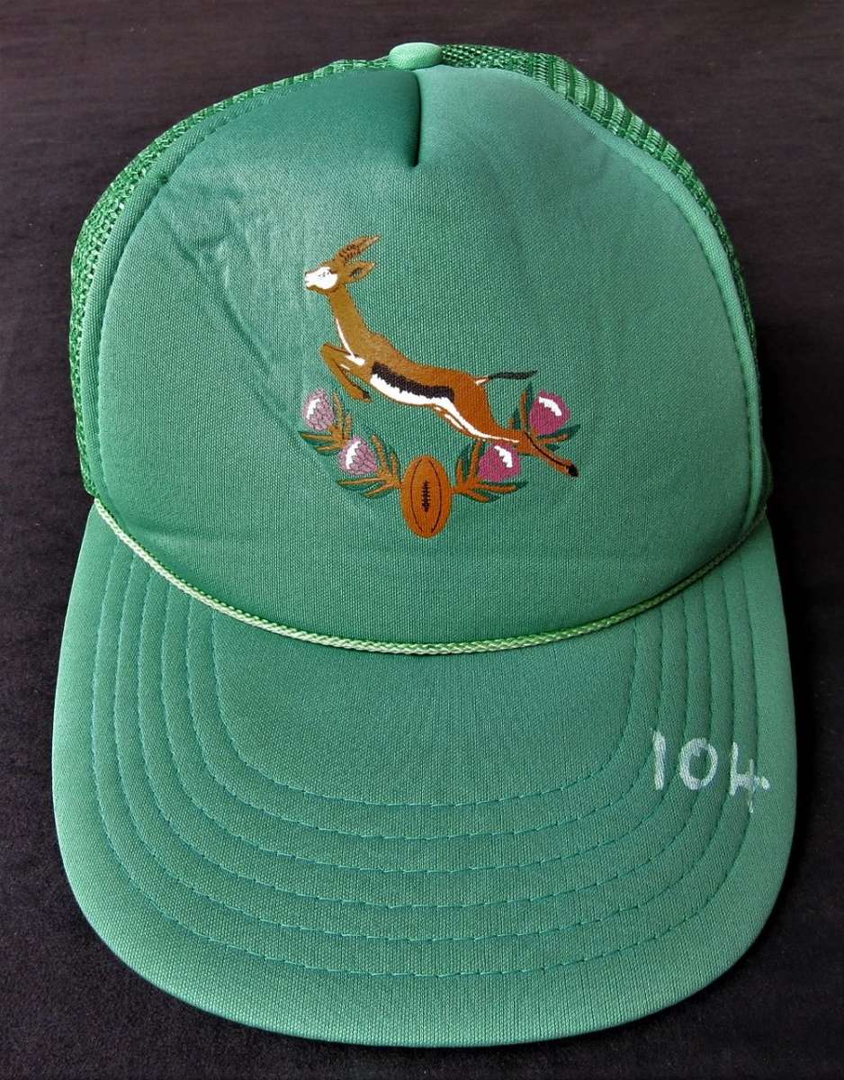 Old SA Springbok Rugby Cap