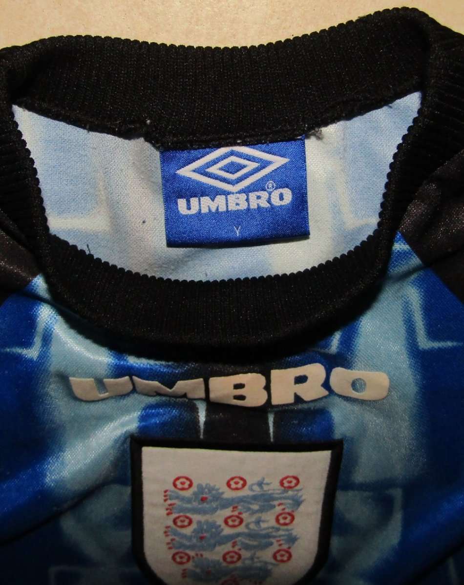 Old England Football Umbro Soccer Jersey