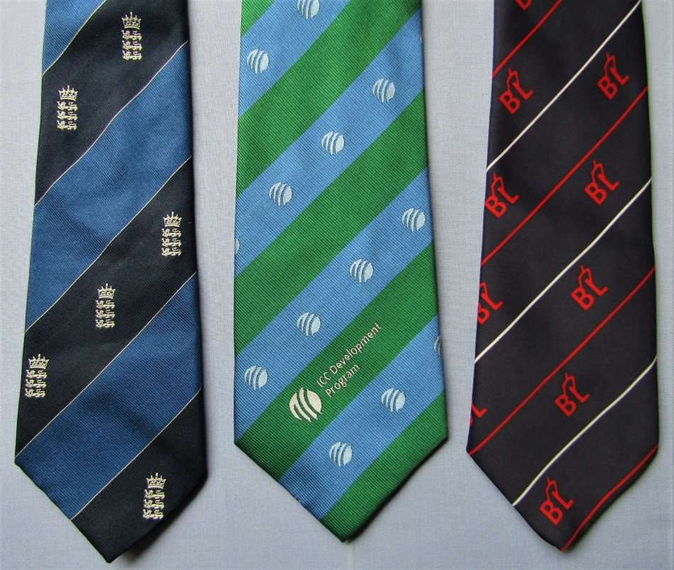 Lot of 3 Old Cricket Neck Ties