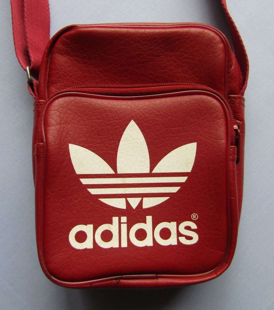 Adidas Maroon Red Shoulder Bag